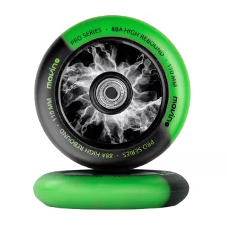 Kółka zapasowe do hulajnogi MOVINO Maniac, 110 mm, nylon, 2 szt., niebieski