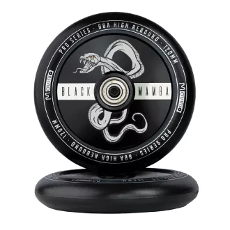 Koła zapasowe do hulajnogi freestyle MOVINO BLACK MAMBA, 120 mm, 2 szt. Koła zapasowe do hulajnogi freestyle MOVINO BLACK MAMBA, 120 mm, 2 szt.