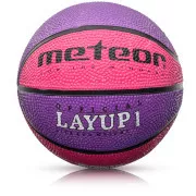 Koszykówka MTR LAYUP rozmiar 1, różowo-fioletowy