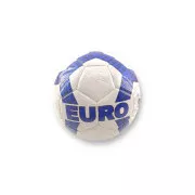 Piłka nożna EURO rozmiar 5, biało-niebieska