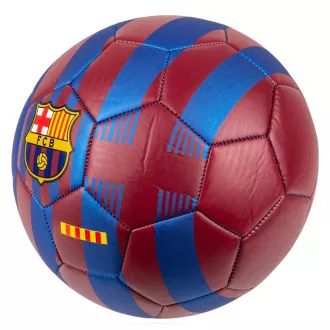 Piłka nożna FC Barcelona z paskami w rozmiarze 1, czerwono-niebieska Piłka nożna FC Barcelona z paskami w rozmiarze 1, czerwono-niebieska