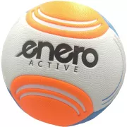 Piłka nożna plażowa ENERO Active rozmiar 5, biało-pomarańczowa