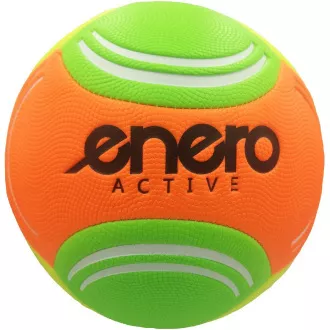 Piłka nożna plażowa ENERO Active rozmiar 5, zielono-pomarańczowa