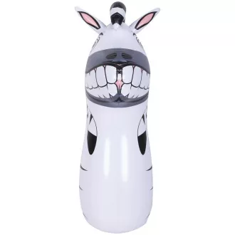 Nadmuchiwany worek bokserski dla dzieci, Zebra