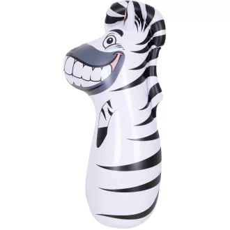 Nadmuchiwany worek bokserski dla dzieci, Zebra
