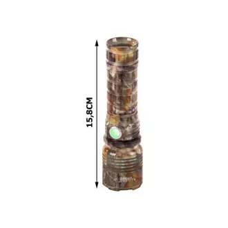 Latarka taktyczna Bailong ZOOM CREE LED, kamuflaż
