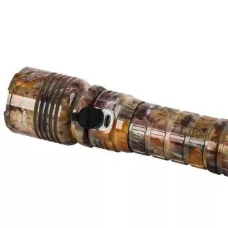 Latarka taktyczna Bailong ZOOM CREE LED, kamuflaż