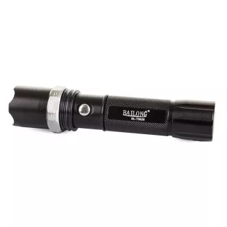 Latarka Bailong BL-8626, LED typu CREE XPE   uchwyt ostrzegawczy