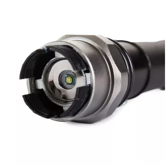 Latarka Bailong BL-8626, LED typu CREE XPE   uchwyt ostrzegawczy