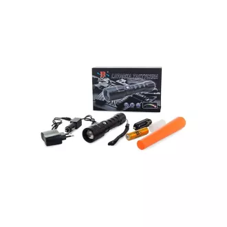 Latarka AKU Bailong BL-1898B, led typu CREE XPE uchwyt ostrzegawczy Latarka AKU Bailong BL-1898B, led typu CREE XPE uchwyt ostrzegawczy