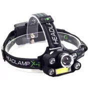 Reflektor CREE 1 x XM-L T6   4 x mocny Q5 biały   1 x mocny COB   pasek ZOOM