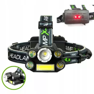Reflektor CREE 1 x XM-L T6 4 x mocny Q5 biały 1 x mocny COB pasek ZOOM Reflektor CREE 1 x XM-L T6 4 x mocny Q5 biały 1 x mocny COB pasek ZOOM