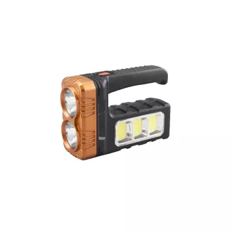 AKU Latarka LED CREE XM-L T6   zasilanie słoneczne