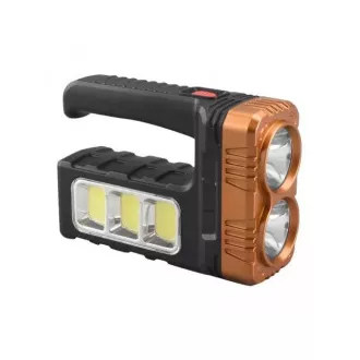 AKU Latarka LED CREE XM-L T6   zasilanie słoneczne
