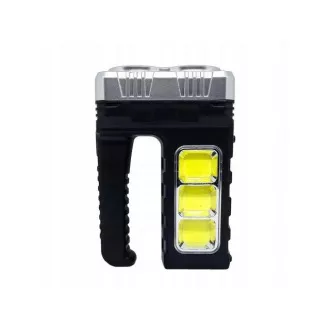 AKU Latarka LED CREE XM-L T6   zasilanie słoneczne