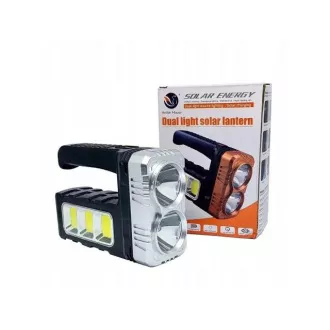 AKU Latarka LED CREE XM-L T6   zasilanie słoneczne
