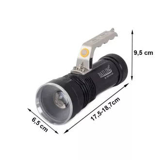 Latarka USB Bailong BL-T623 LED ZOOM typu CREE XM-L T6