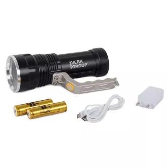 Latarka USB Bailong BL-T623 LED ZOOM typu CREE XM-L T6