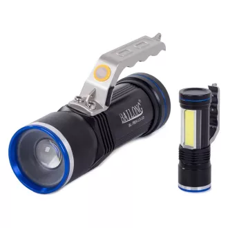 Latarka USB Bailong BL-T624 LED ZOOM typu CREE XM-L T6