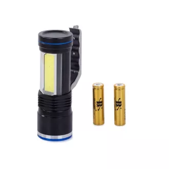 Latarka USB Bailong BL-T624 LED ZOOM typu CREE XM-L T6