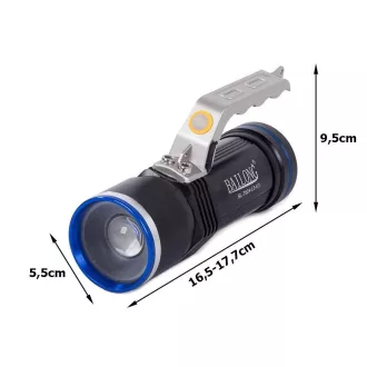 Latarka USB Bailong BL-T624 LED ZOOM typu CREE XM-L T6