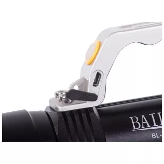 Latarka USB Bailong BL-T624 LED ZOOM typu CREE XM-L T6