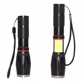 Latarka USB COB U3 LED z funkcją ZOOM 9W Latarka USB COB U3 LED z funkcją ZOOM 9W