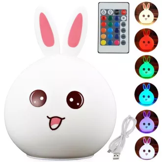 Dziecięca lampka nocna LED KING   kontroler RGB