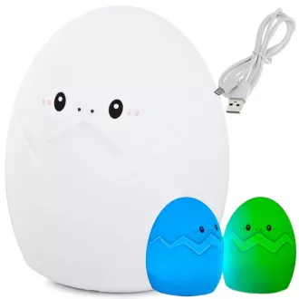 Lampka nocna LED EGGi RGB kabel USB Lampka nocna LED EGGi RGB kabel USB