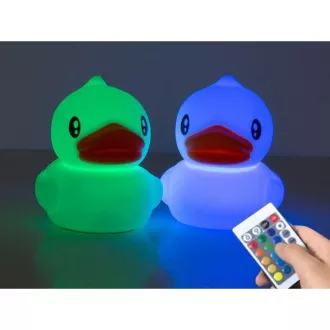 Dziecięca lampka nocna LED DUCK   sterowanie RGB