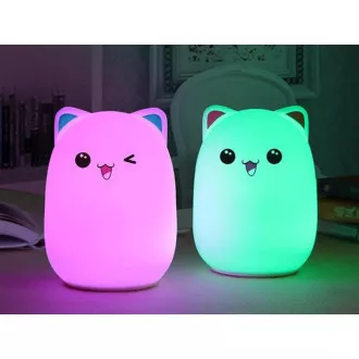 Dziecięca lampka nocna LED CAT RGB Dziecięca lampka nocna LED CAT RGB