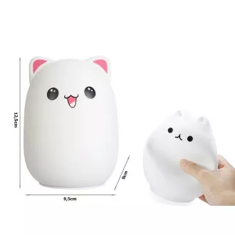 Dziecięca lampka nocna LED CAT RGB kabel USB Dziecięca lampka nocna LED CAT RGB kabel USB