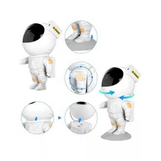 Projektor gwiazd nocnych z pilotem zdalnego sterowania - ASTRONAUT V2