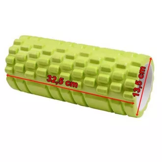 Wałek do masażu fitness, czarny