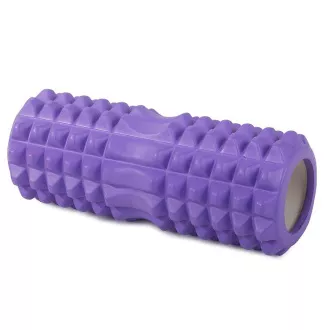 Wałek do masażu fitness ROLLER YOGA 32x13cm, czerwony
