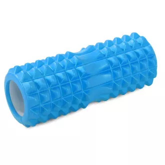 Wałek do masażu fitness ROLLER YOGA 32x13cm, czerwony