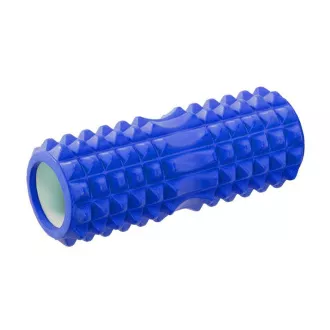 Wałek do masażu fitness ROLLER YOGA 32x13cm, fioletowy