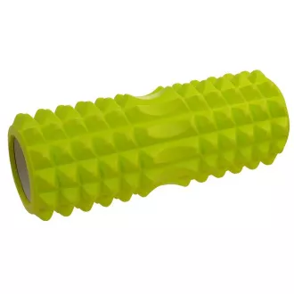 Wałek do masażu fitness ROLLER YOGA 32x13cm, fioletowy