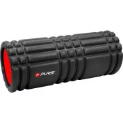Wałek do masażu fitness PURE 2 IMPROVE 33x15 cm, czarny