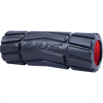 Wałek do masażu fitness PURE 2 IMPROVE 36x14 cm, czarny