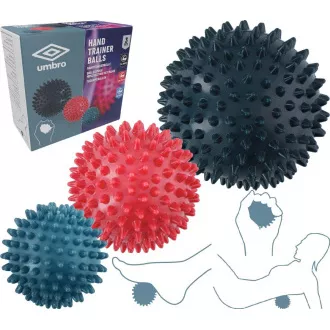 UMBRO Koraliki z kolcami do masażu, 3 szt. UMBRO Koraliki z kolcami do masażu, 3 szt.