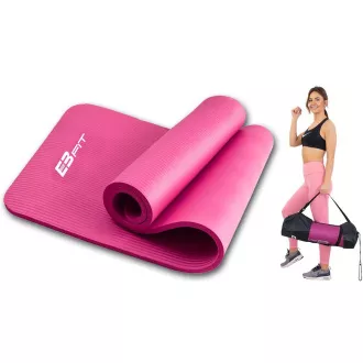 Antypoślizgowa mata do ćwiczeń fitness, 1,5cm, Grey Antypoślizgowa mata do ćwiczeń fitness, 1,5cm, Grey