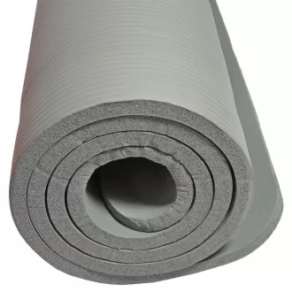 Antypoślizgowa mata do ćwiczeń fitness, 1,5cm, Grey Antypoślizgowa mata do ćwiczeń fitness, 1,5cm, Grey