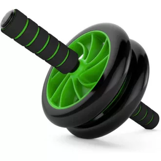 Koło fitness RX-156 z podkładką, zielone