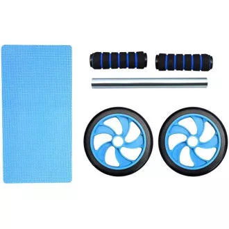 Koło fitness RX-156 z podkładką, zielone