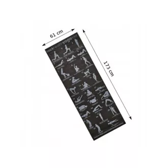 Mata do jogi BLACK, 61x173x0,6 cm Mata do jogi BLACK, 61x173x0,6 cm