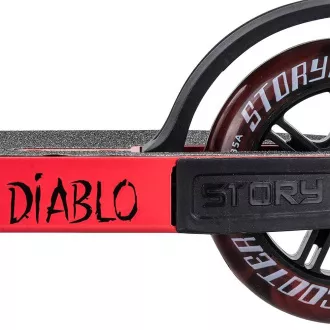 Hulajnoga Freestyle Story DIABLO czerwono-czarna