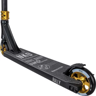 Hulajnoga Freestyle NKD Rally V4 Black Gold Hulajnoga Freestyle NKD Rally V4 Black Gold