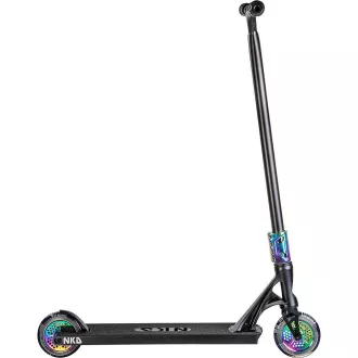 Hulajnoga Freestyle NKD Extreme, czarna tęcza Hulajnoga Freestyle NKD Extreme, czarna tęcza