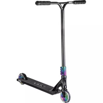 Hulajnoga Freestyle NKD Extreme, czarna tęcza Hulajnoga Freestyle NKD Extreme, czarna tęcza